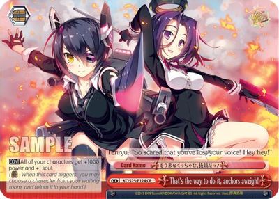 That's the way to do it, anchors aweigh! card image