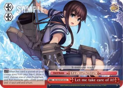 Let me take care of it! card image
