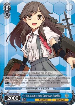 4th Asashio-class Destroyer, Arashio card image