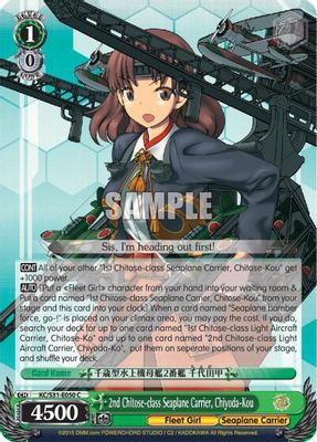 2nd Chitose-class Seaplane Carrier, Chiyoda-Kou card image