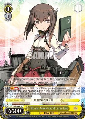 Taiho-class Armored Aircraft Carrier, Taiho card image