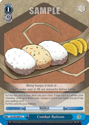 Combat Rations card image