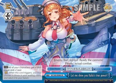 Let me show you Italia's true power! card image