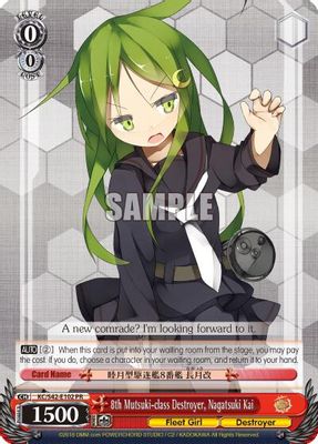 8th Mutsuki-class Destroyer, Nagatsuki Kai card image