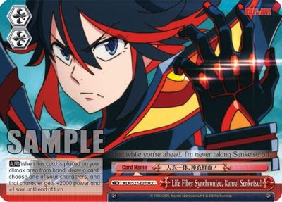Life Fiber Synchronize, Kamui Senketsu! card image