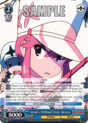 Satsuki's Childhood Friend, Jakuzure card image