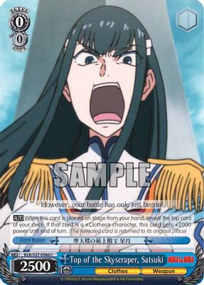 Top of the Skyscraper, Satsuki card image