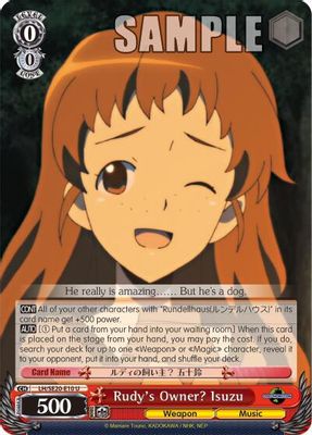 Rudy's Owner? Isuzu card image