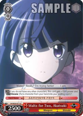 Waltz for Two, Akatsuki card image