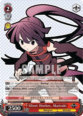 Silent Worker, Akatsuki card image