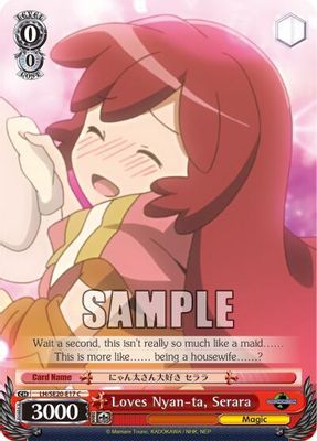 Loves Nyan-ta, Serara card image