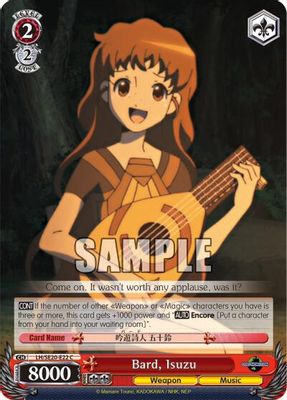 Bard, Isuzu card image