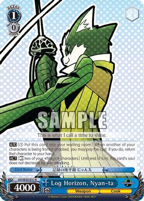 Log Horizon, Nyan-ta card image