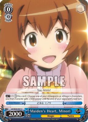 Maiden's Heart, Minori card image
