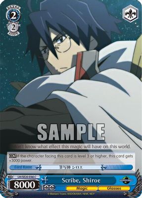 Scribe, Shiroe card image