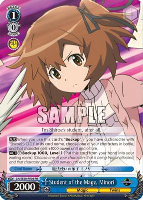 Student of the Mage, Minori card image