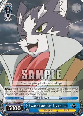 Swashbuckler, Nyan-ta card image