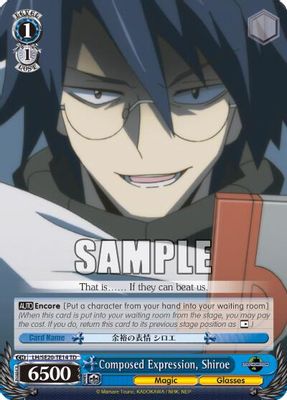 Composed Expression, Shiroe card image
