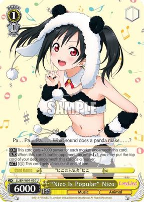 "Nico Is Popular" Nico card image
