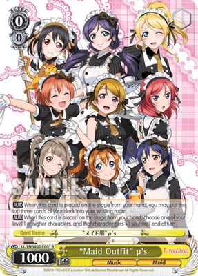 “Maid Outfit” μ's