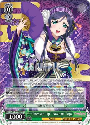 “Dressed Up” Nozomi Tojo