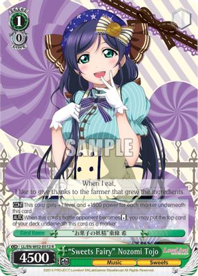 “Sweets Fairy” Nozomi Tojo