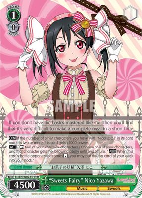 “Sweets Fairy” Nico Yazawa