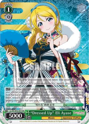 “Dressed Up” Eli Ayase