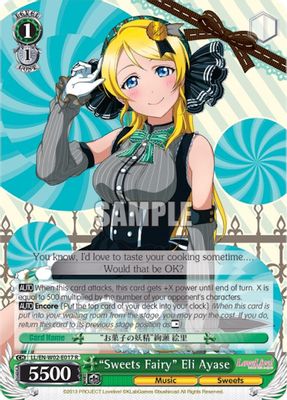 “Sweets Fairy” Eli Ayase