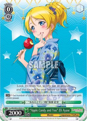 “Apple Candy and You” Eli Ayase