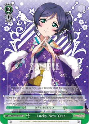 Lucky New Year card image