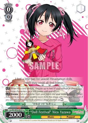 “Doll Festival” Nico Yazawa