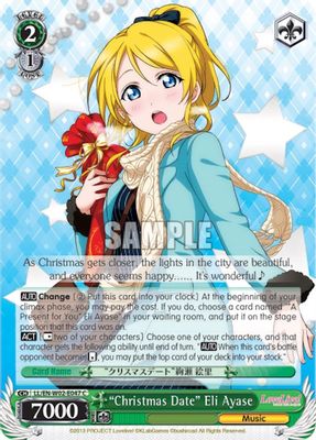“Christmas Date” Eli Ayase