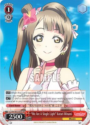 “We Are A Single Light” Kotori Minami