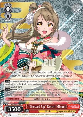 “Dressed Up” Kotori Minami