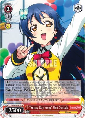 “Sunny Day Song” Umi Sonoda