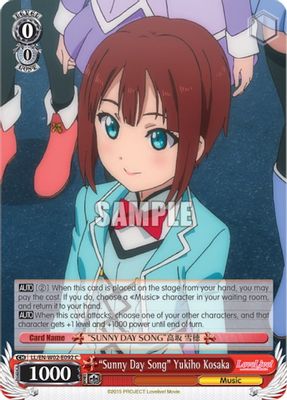 “Sunny Day Song” Yukiho Kosaka card image