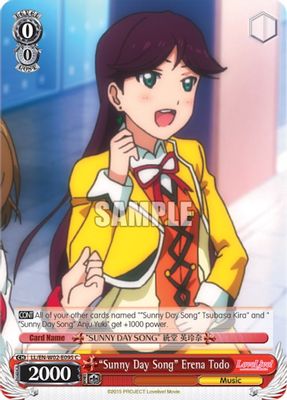 “Sunny Day Song” Erena Todo card image
