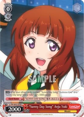 “Sunny Day Song” Anju Yuki card image