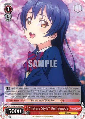 “Future Style” Umi Sonoda card image