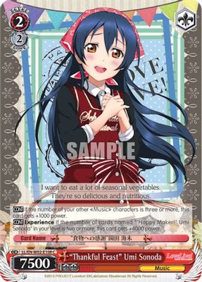 “Thankful Feast” Umi Sonoda