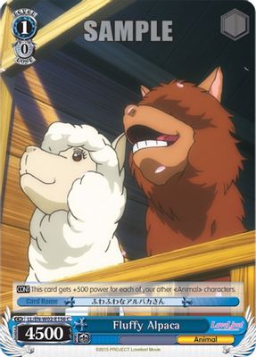 Fluffy Alpaca card image