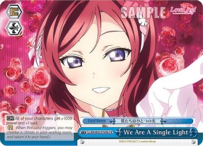 We Are A Single Light