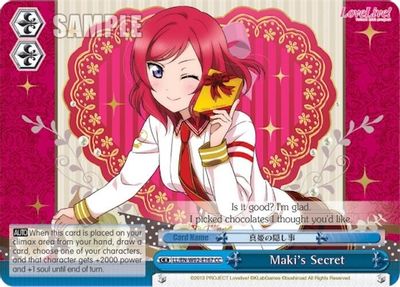 Maki's Secret card image