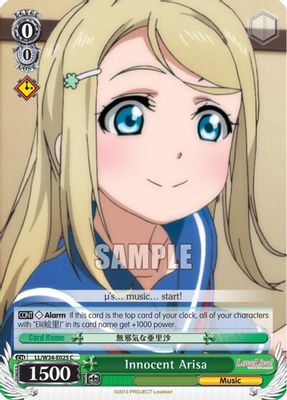 Innocent Arisa card image