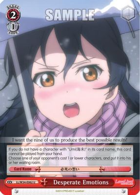 Desperate Emotions card image