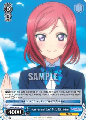 "Forever and Ever" Maki Nishikino card image