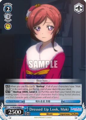 Dressed Up, Maki card image