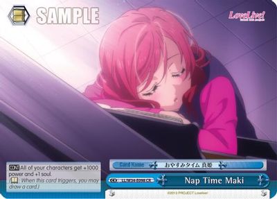 Nap Time Maki card image
