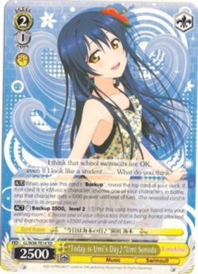 "Today is Umi's Day" Umi Sonoda